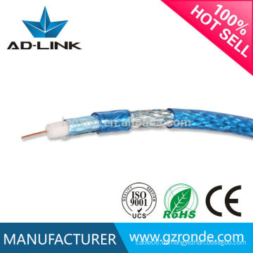 100M / 200M cable coaxial 2.5c-2v rg11 para CCTV y CATV